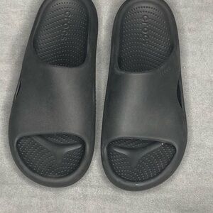 Crocs Black Slide Sandals
